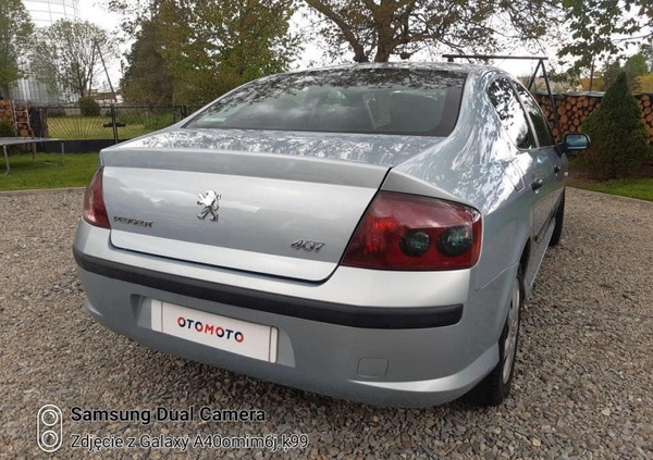 Peugeot 407 cena 9900 przebieg: 185500, rok produkcji 2005 z Słomniki małe 379